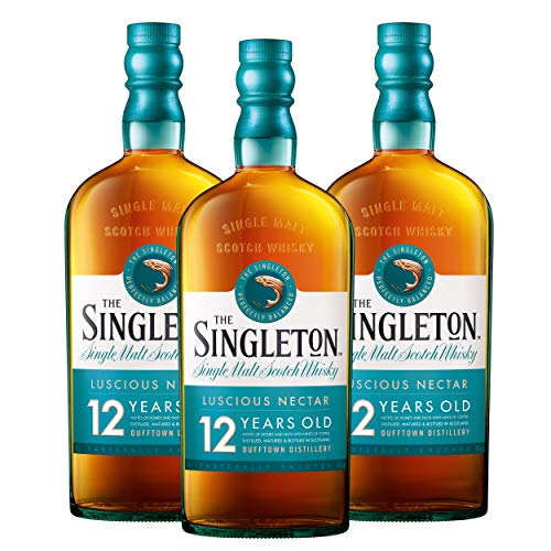 Singleton Of Dufftown 736610 - Lote de 3 Botes de Whisky (40%, 700 ml)