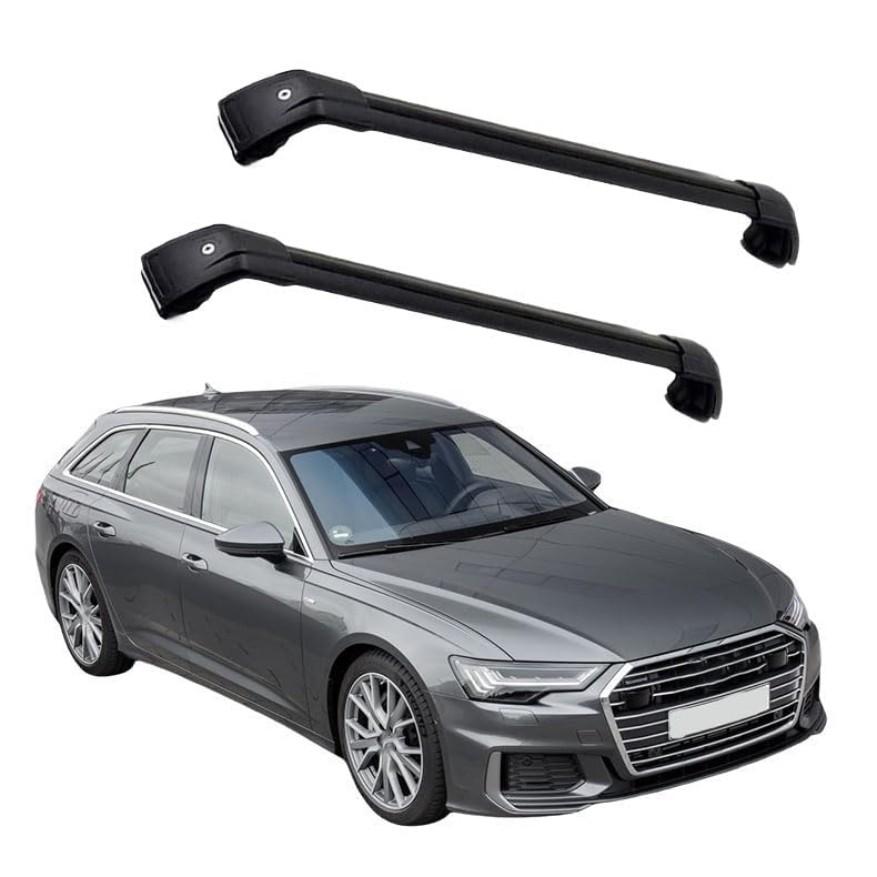 ZXBL 2 Stück Aluminium Dachträger Querstangen, für Audi A6 Avant (C8, 4A5