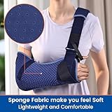 Willcom Arm Sling for Shoulder Injury, Shoulder Support with Waist Strap for Men and Women, Shoulder Sling for Rotator Cuff Torn Hand Wrist Elbow Post-Surgery(Comfort Version, Right, M, 28.5-41 Inch) - Image 3