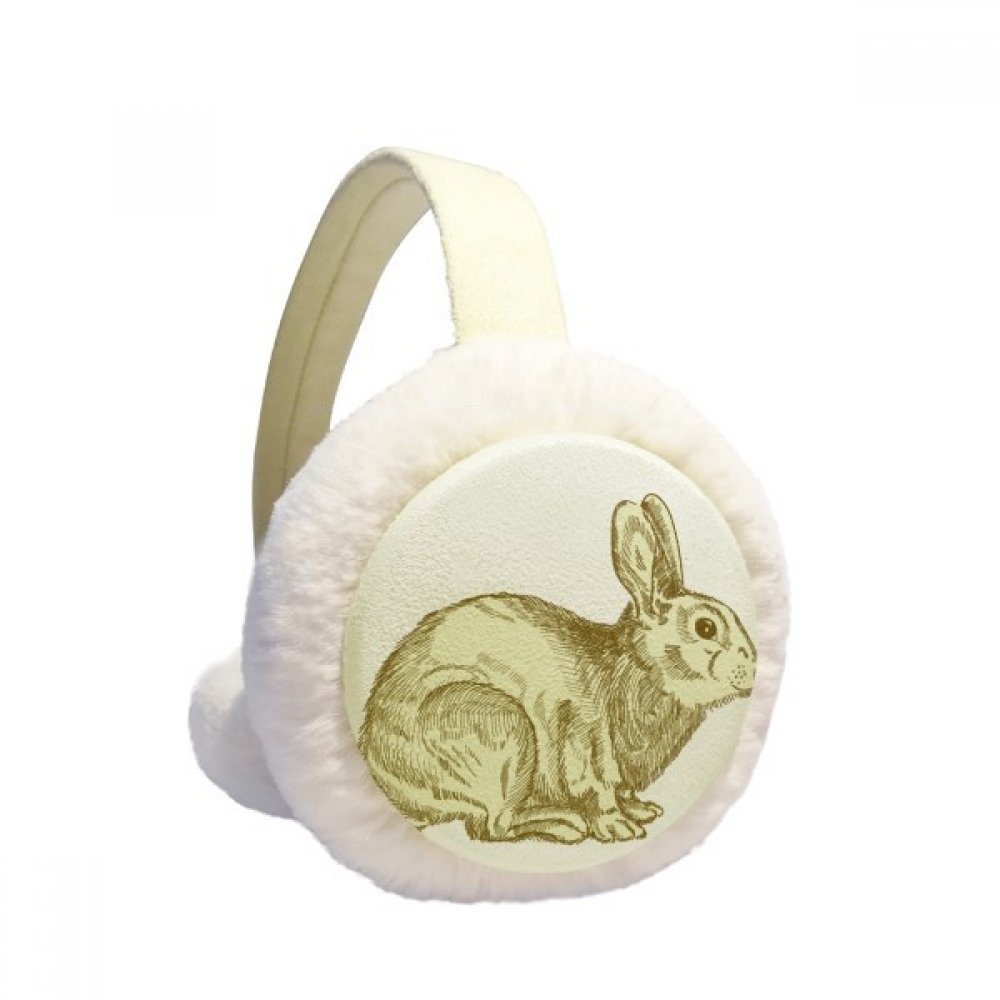 Orejeras de invierno de felpa contra el frío para festivales de Pascua 5
