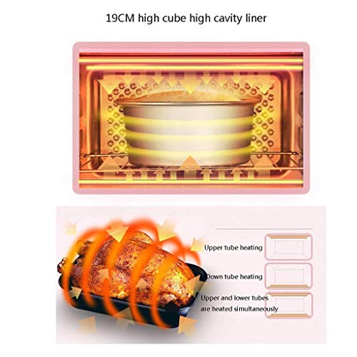 LYKYL Mini 14L Toaster, Multi- functie roestvrijstalen afwerking met Timer- Toast- Bake- Broil Instellingen, Natural… - Image 6