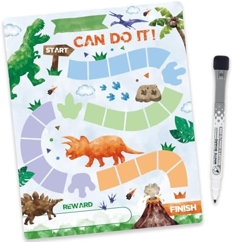 3-24v 16800rpm WERNNSAI Dinosaur Daily Routine Chart For Kids - Visual ...