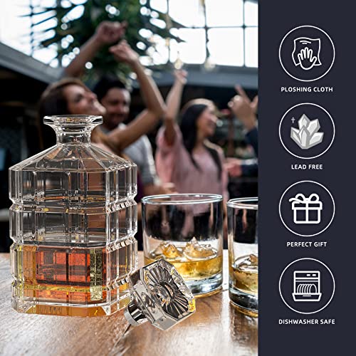 Crystal Whiskey Decanters, Leadfree Decanter