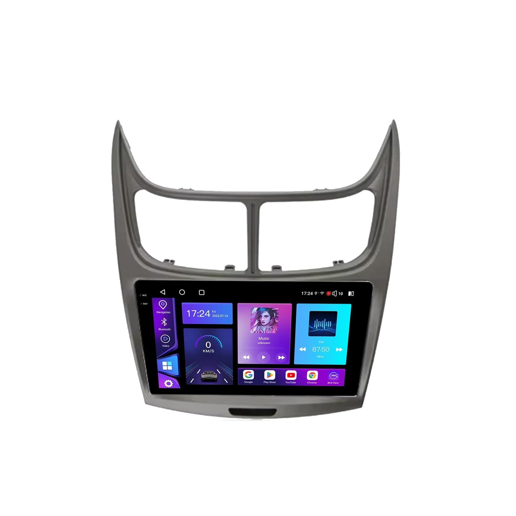 BCBSYCJP Car Radio with Wireless CarPlay Android Auto for sail 2010-2014 9 Inch Stereo Mirror Link Bluetooth with Android Auto Carplay Wireless WIFI FM GPS,8 Core 8G+128G
