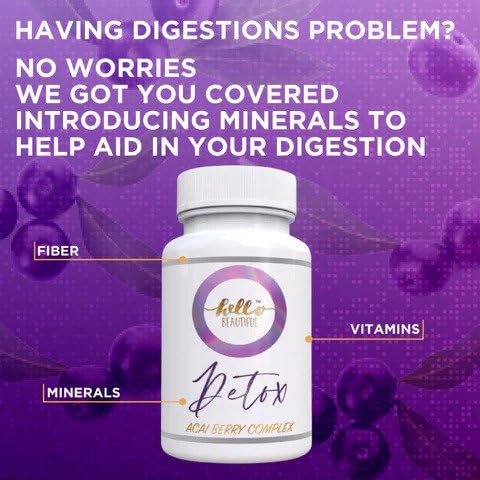 Hello Beautiful Detox - Acai Berry Complex - Image 5