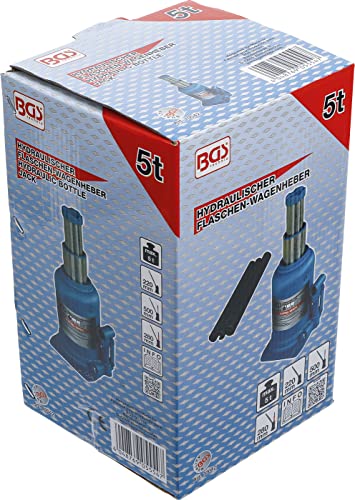 Gato de botella hidráulico | con pistón doble | 5