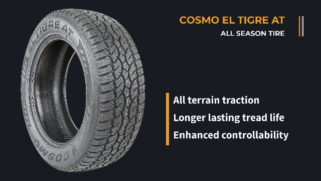 Amazon.com: Cosmo Tires El Tigre AT A/T Truck/SUV All-Terrain Off