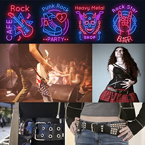 Studded Belt Punk Belt Y2K Goth Belt For Men Or Women #TOP5