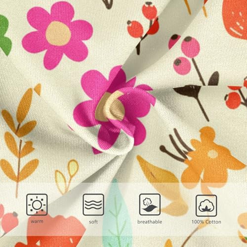 Flowers Floral Yellow Toddler Boy's Underwear 2T 23022263