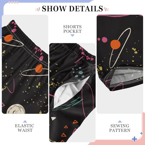 ZZKKO Colorful Space Star Galaxy Boys Pants for Kids Jogger Pants with Pockets S-XL4