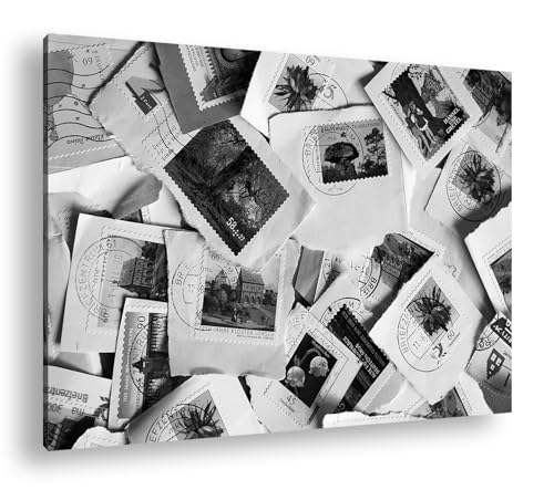 Grande collection de timbres deyoli décoration murale salon salon style vintage
