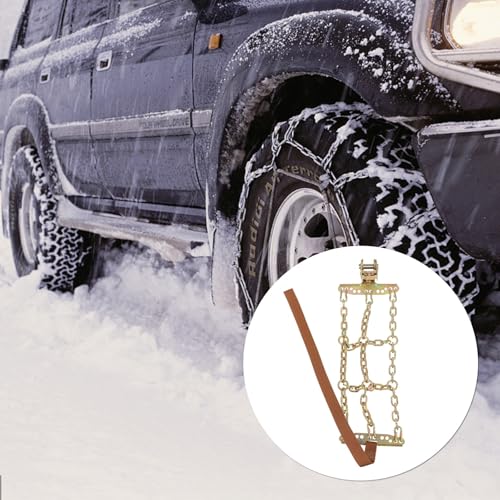 Cadena para neumáticos de coche y SUV en nieve Happyyami 7