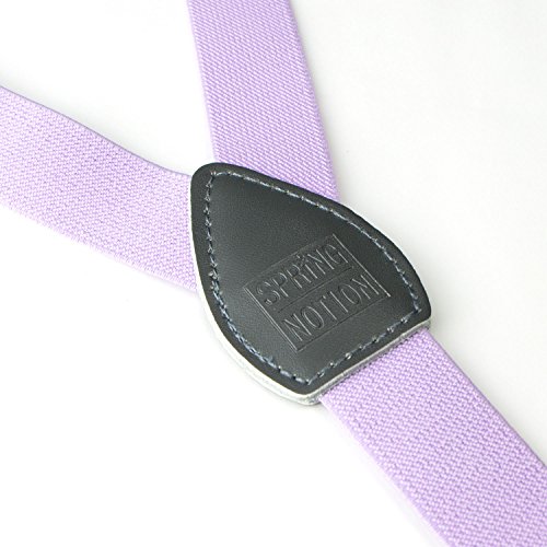 Spring Notion Boys' Suspenders and Solid Color Bowtie Set3