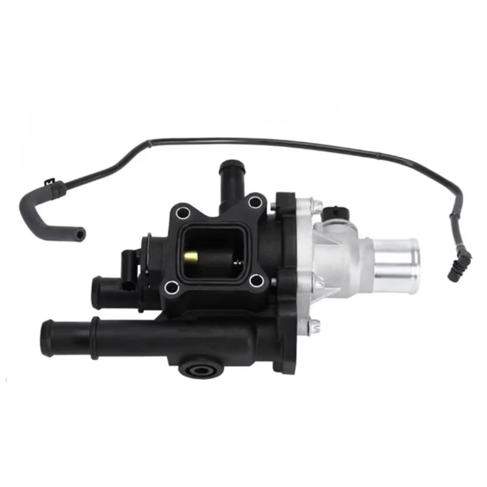 Montaż termostatu samochodowego obudowa termostatu silnika samochodowego z wężem rurowym 96984103 do Chevroleta do Sonic do Cruze do Tracker 1,6 l 25192228 55569809