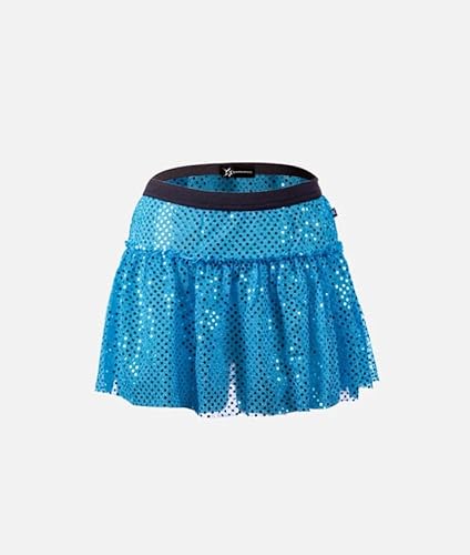 Turquoise Sparkle Running Skirt M