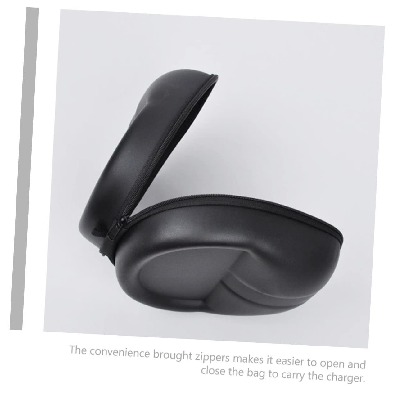 OSALADI 3pezzi Custodia Rigida Per Auricolari Con Cerniera Borsa Da Viaggio Per Accessori Elettronici Compatta e Resistente Eva Organizer Per Cuffie e Cavi Perfetta Per Trasporto e
