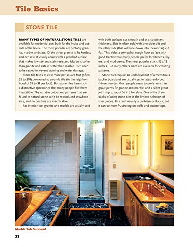 Ultimate Guide: Ceramic & Stone Tiling, Third Edition, Updated and Expanded (Creative Homeowner) Step-by-Step Guide to Tile Installations, including Glass, Mosaic, & Porcelain (Home Improvement) - Image 4