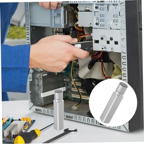Soporte para tarjeta gráfica con base magnética plata miniatura 2