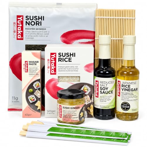 Bowltiful Sushi Kit Sushi Making Kit Set Sushi Ingredients DIY Sushi Set - 8 Pieces DIY Complete Sushi Set-Fast Delivery