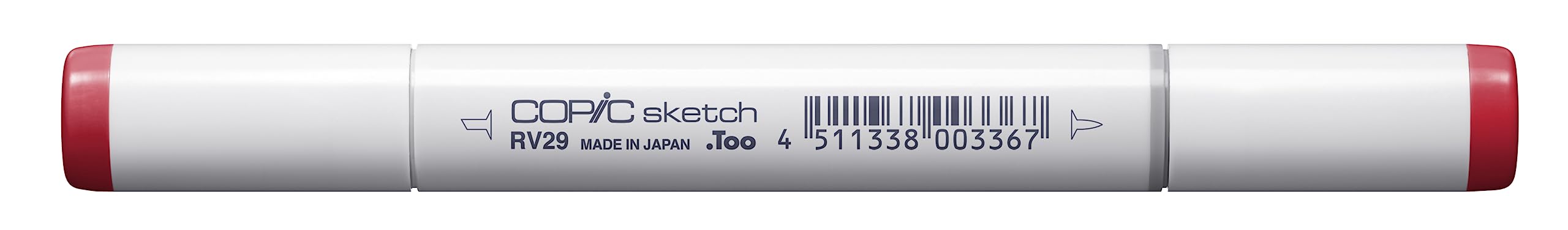 Copic Sketch Coloured Marker Pen, (RV-29) Crimson, For Art & Crafts, Colouring, Graphics, Highlighter, Design, Anime