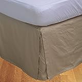 LaxLinen Super Quality 100% Egyptian Cotton 1PC Bed-Skirt 26 inch Extra Deep Pocket Three Quarter/Sm