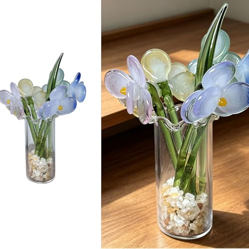 Arrangement de fleurs réalistes pour table à manger et centre de table chic - 3