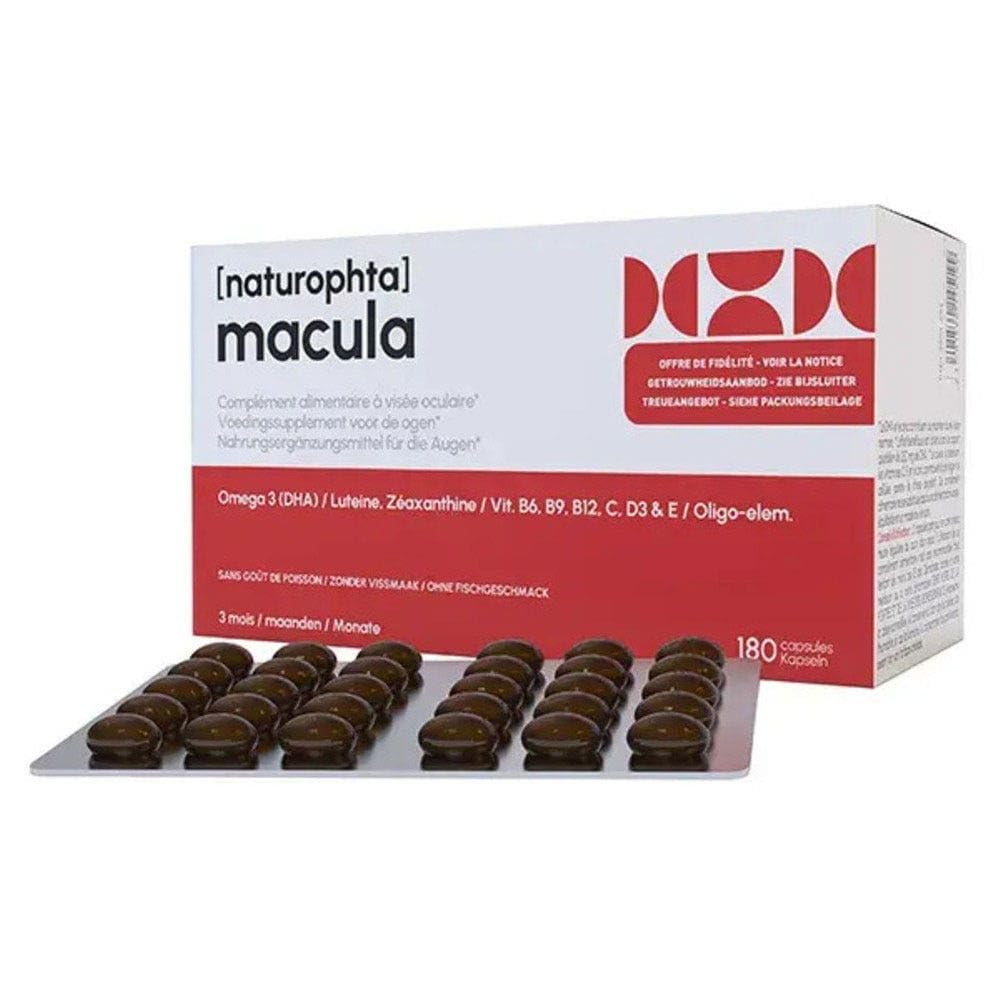 NaturOphta Macula 180 Capsules