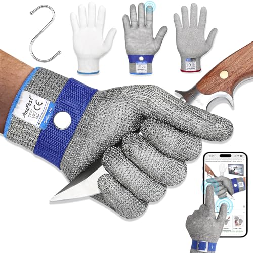 AmzFirst Schnittschutzhandschuhe küche, Leistungsfähiger Level...