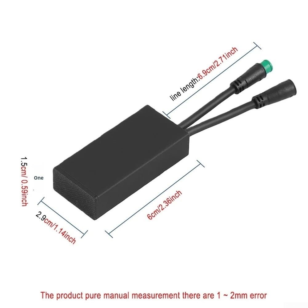 Controlador de velocidad de scooter eléctrico ajustable para una experiencia de conducción mejorada, hasta 30 km/h, diseño reforzado con PVC, adecuado para modelos Xiaomi 4Lite/4Ultra/3Lite