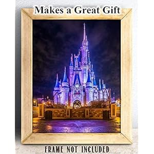 Cinderellascastle11x14unframedartprintgreathomeandnurserywaltdisneyworldwallartmagickingdomroomdecororgiftunder15forwdwfans  Urban Country Home Decor Cinderellas castle 11×14 unframed art print great home and nursery walt disney world wall art magic kingdom room decor or gift under 15 for wdw fans  urban country home decor