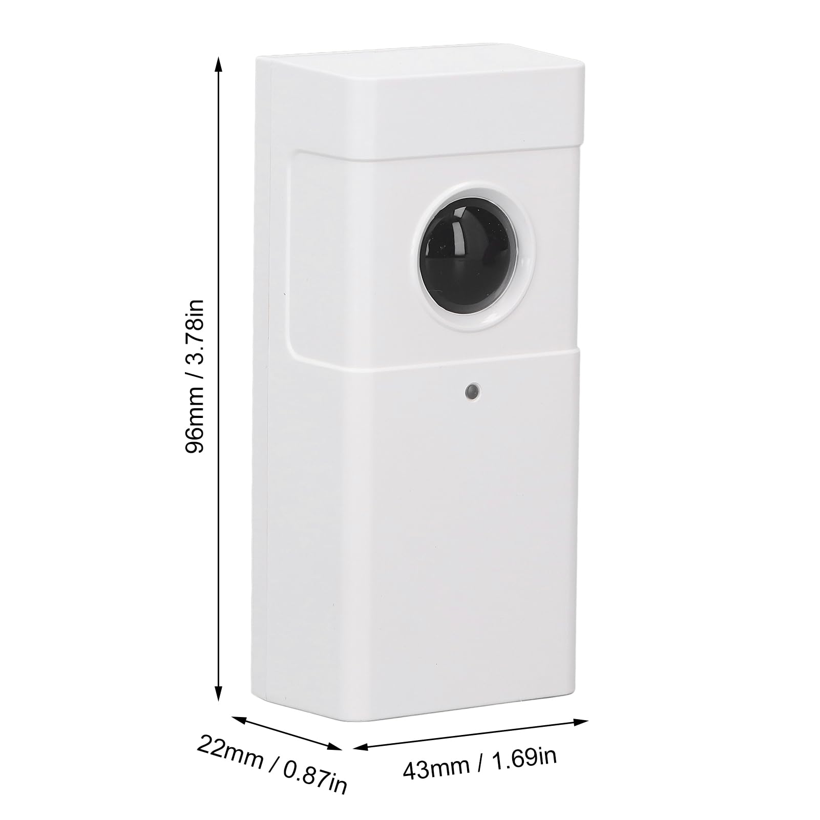 Sensor de Haz Infrarrojo de Fotocélula, Sensor Infrarrojo de Abridor de Puerta con Parada Automática de Puerta, Sensor de Fotocélula de Haz único de Alcance de 940 Nm y 30 M