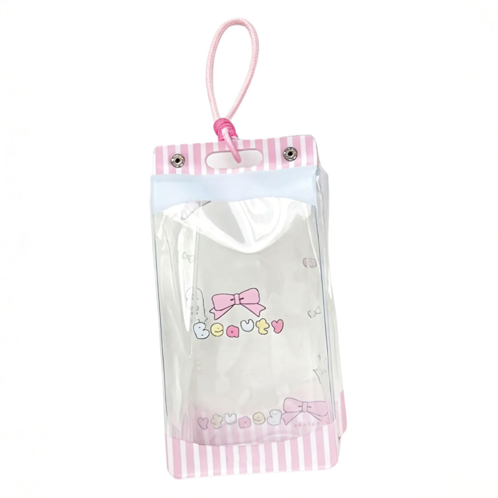 Tsophreniq Hanging Doll Protective Case Storage Bag for Kids Toy and Accessories Figure Display Case for Women PVC Doll Accessory Bag