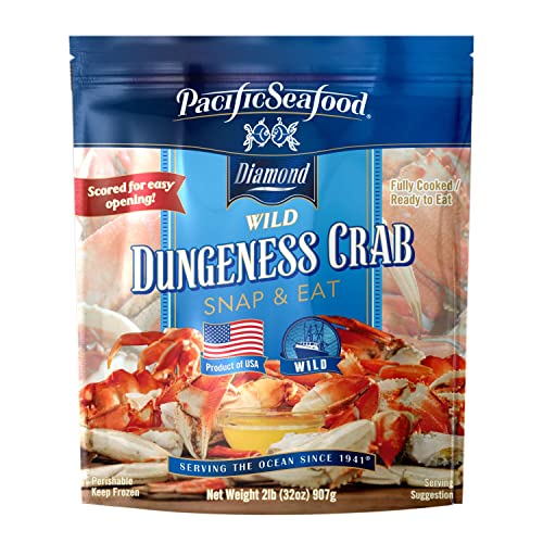 Pacific Seafood, Frozen Dungeness Crab Snap and Eat, 2 lbs.