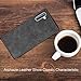 SALAWAT Galaxy Note 10 Case, Slim PU Leather Vintage Shockproof Phone Case Cover Lightweight Premium Soft TPU Bumper Hard PC Hybrid Protective Case for Samsung Galaxy Note 10 6.3inch (Black)