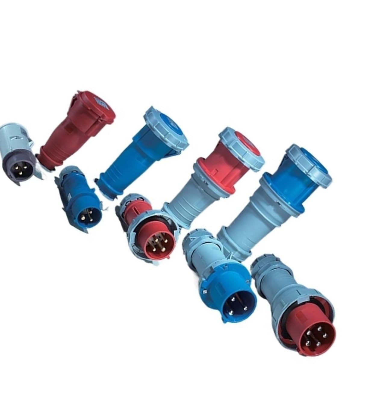Enchufe Oculto Impermeable IP67 de 1 Pieza - Industrial Europeo for Uso(SP-1128 5P63A)