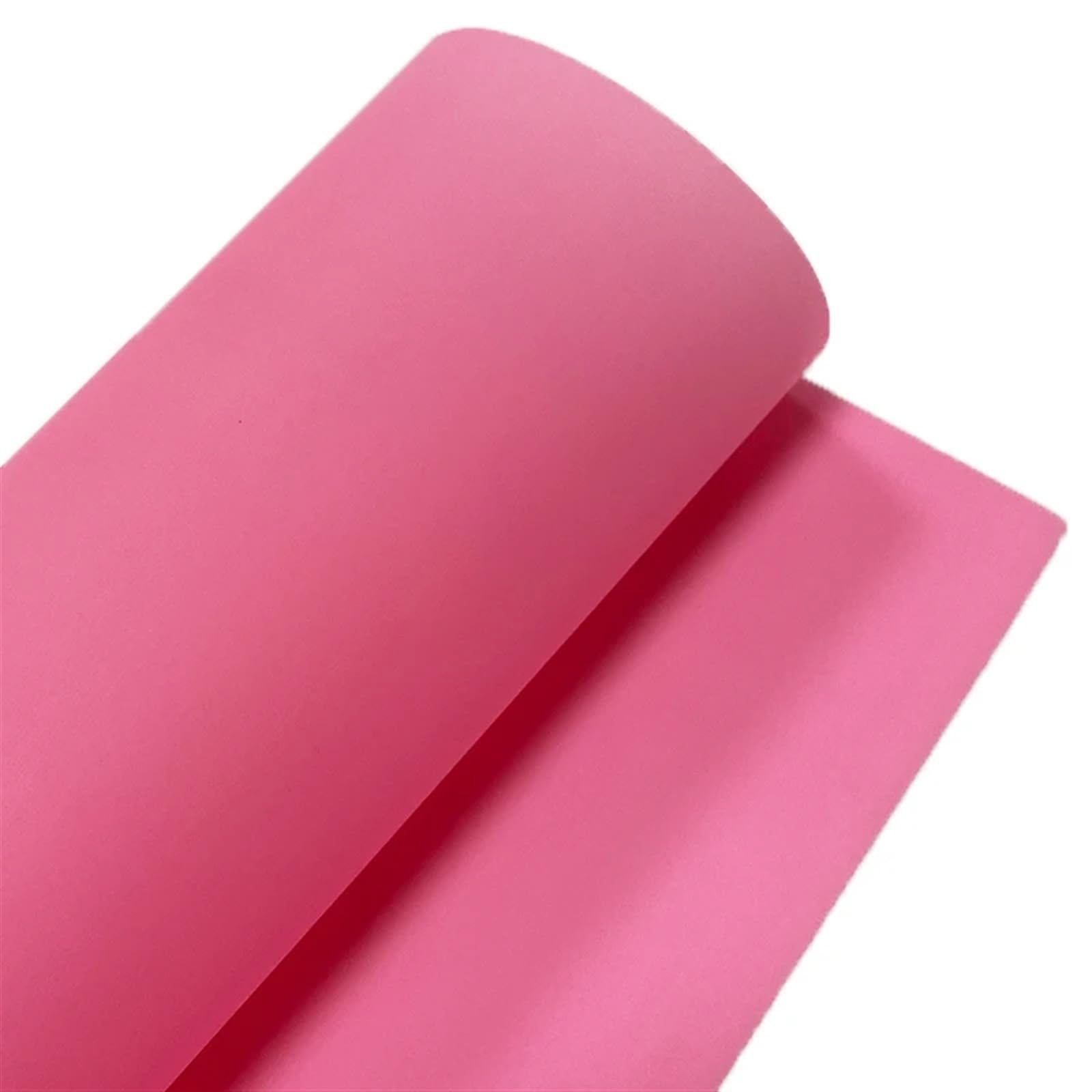 Frosted Jelly PVC Roll Solid Color Vinyl Clear Fabric 46 * 135cm for Bows Bags Book Cover(Color-18)