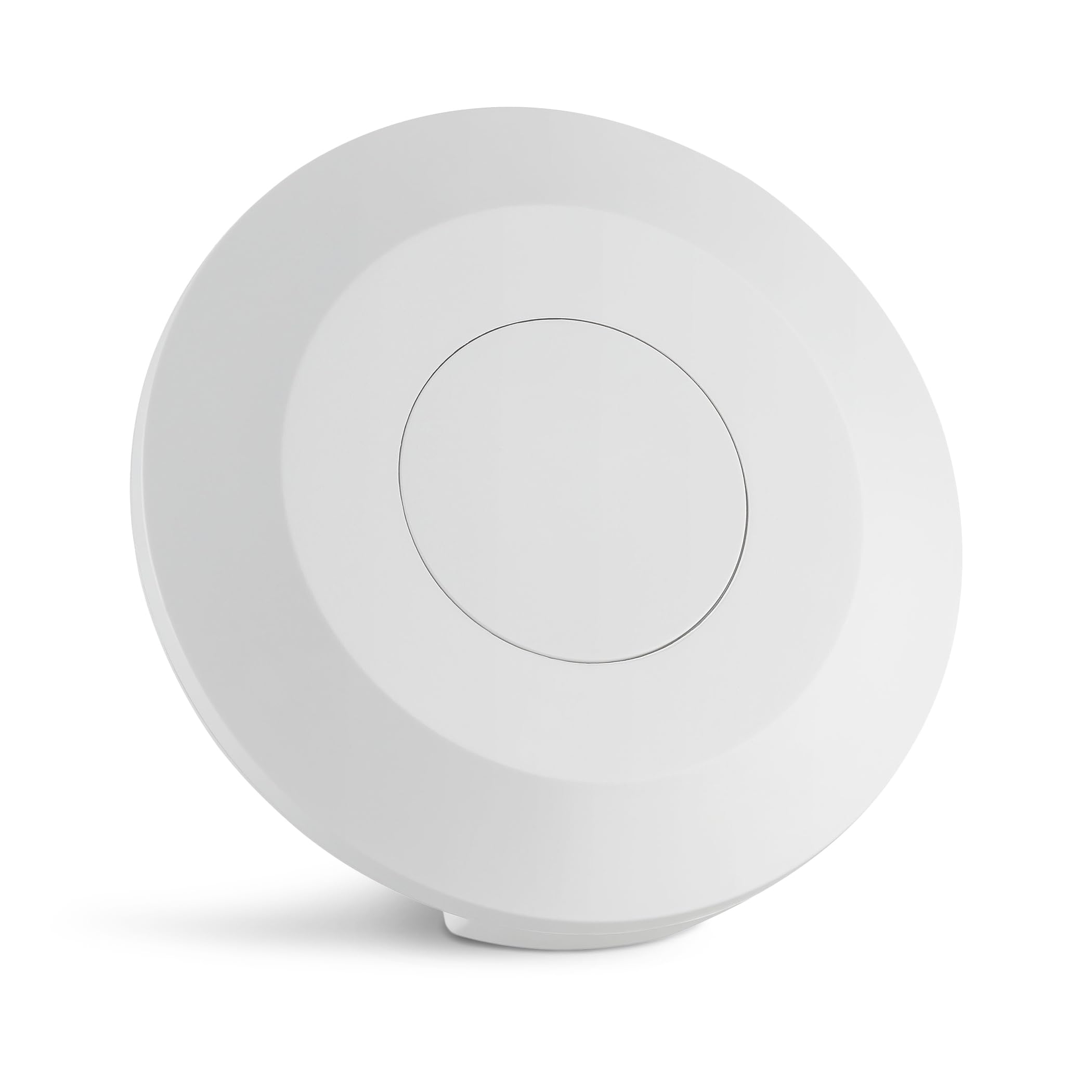 Sebson White Motion Sensor Indoor - Surface Ceiling Mounting, Led Suitable, Hf Motion Detector Programmable, Movement Sensor 6-9M/ 360°, 3-Wire, Sensor Detects Breathing Movements