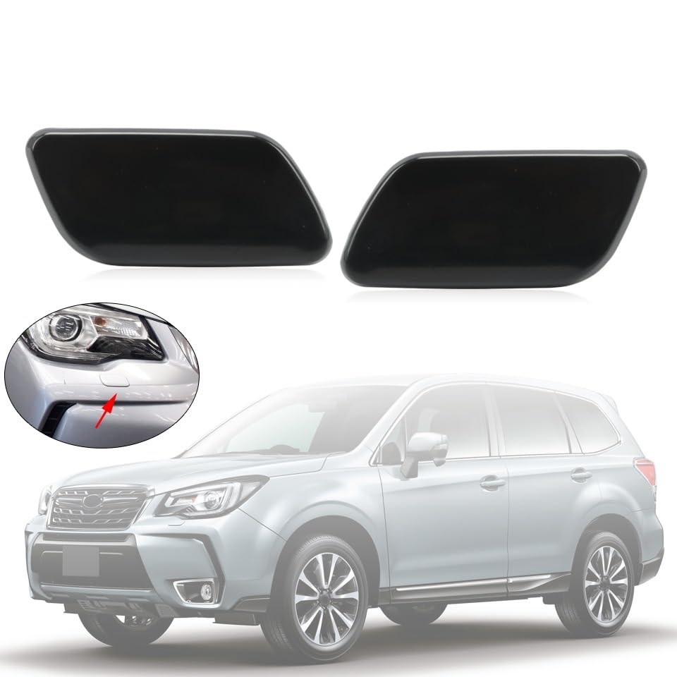 その他 8. Headlight Washer Nozzle Cover Cap For Subaru Forester 2008