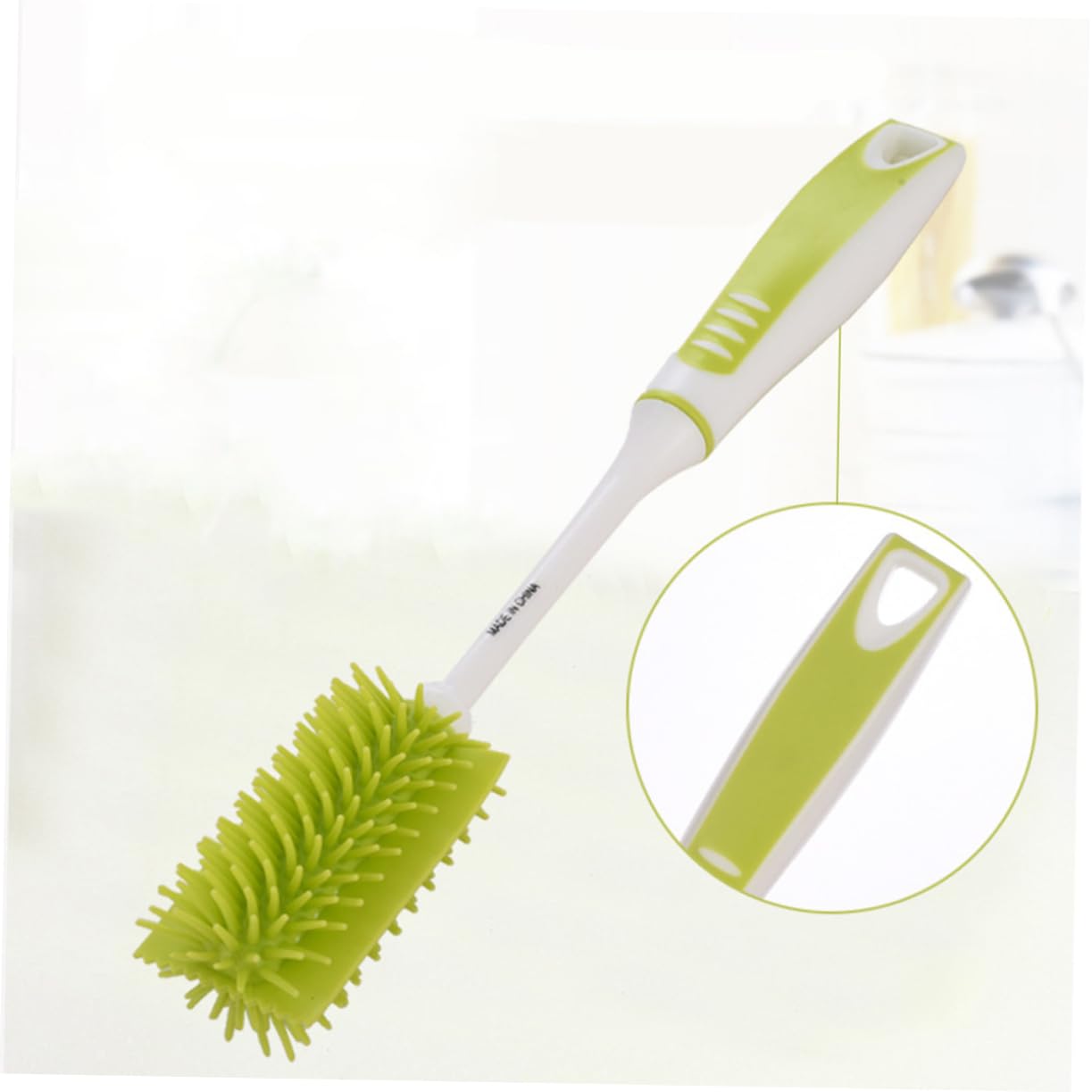 Gogogmee Long Handle Brush Milk Bottle Brush Sink Brush Bottle Brush