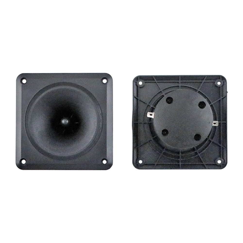 4 Altavoces de Escenario de 4 Pulgadas y 110 X 110 mm con Bocina Cuadrada, de Cerámica Piezoeléctrica, de Alta Potencia, 2,2 K-27 KHz.