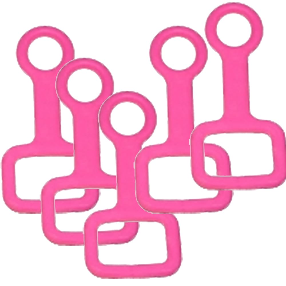 JCS Rubber Octopus Holder – 5-Pack for Secure & Stylish Storage, Pink