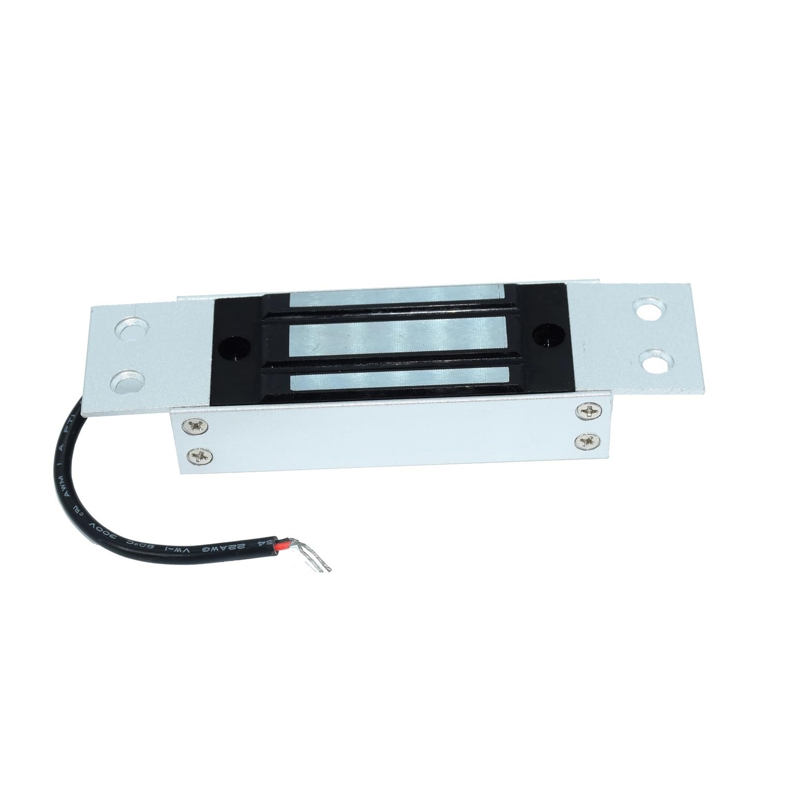 Cerradura magnética electromagnética de una Sola Puerta, instalación Oculta con Fuerza de retención de 60Kg/100Lbs(24V)