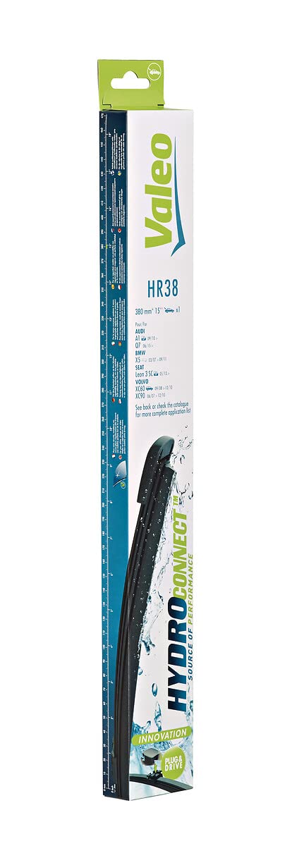 Valeo Hydroconnect Rear Arka Silecek Audi Q5 Sportback (2020 ve sonrası), Q5 (2018-2020), Q7 (2015-2019), Bmw X5 E70 (2010-2013), Range Rover Sport II (2020-2022) (380 MM) 578564