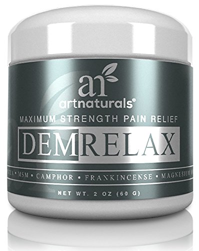 ArtNaturals Demrelax Pain Relief Cream - (2.0 Oz / 60g) - Helps Relieve