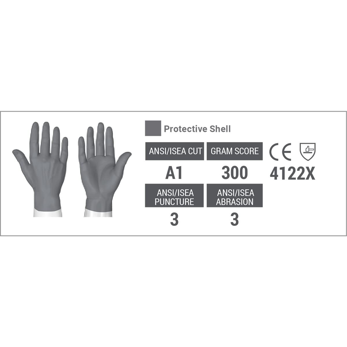 HexArmor Cut-Resistant Puncture-Resistant Nitrile Palm Knit Work Gloves | Helix® 1091 | Large