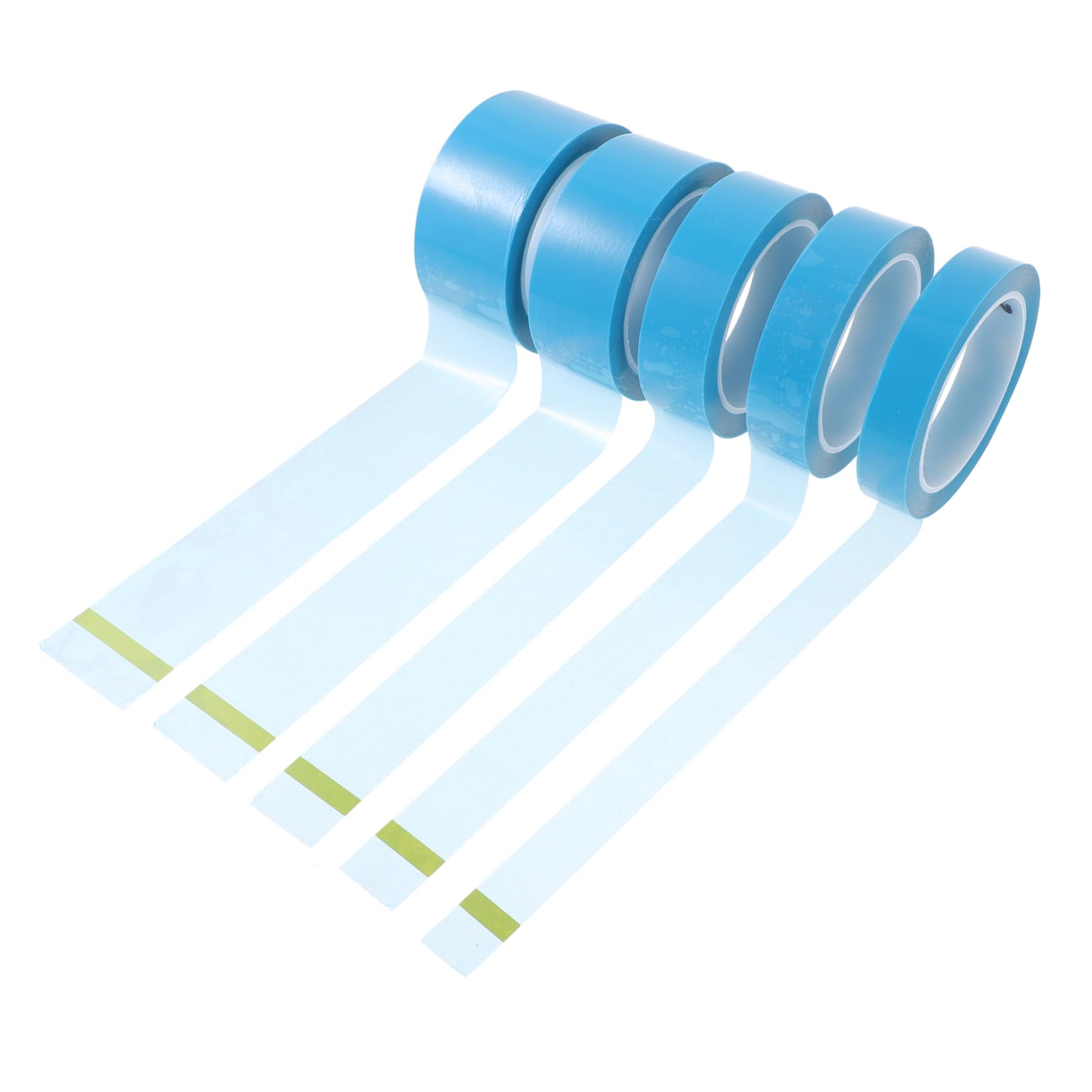 Ruban de Masquage Pet pour Peinture Auto, 5 Rouleaux, 0, 06 Mm