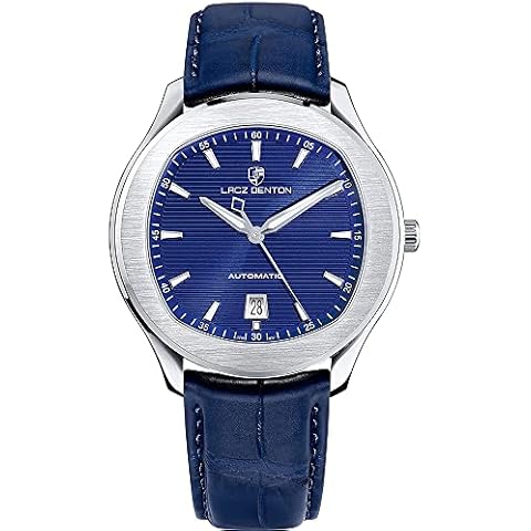 Reloj de Hombre DENTON, Miyota 8215 Accesorios Mecánico con Automático, Impermeable, Luminoso Cover