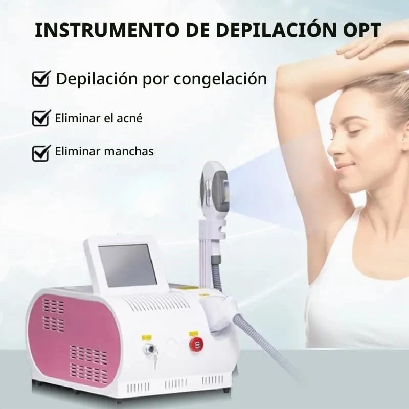 Máquina De Depilación IPL Multifunción Opt, Depilación Permanente Sin Dolor De Escritorio, Dispositivo De Depilación Profesional Para El Cuerpo Facial Para Blanquear La Piel Y Rejuvenecer La Piel