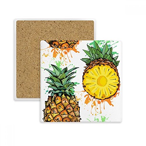 Caboteur ananas jaune protège table tache eau condensation - 2