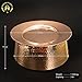 PROUDLY INDIA Handmade Pure Copper Handi Set of 3 : Elegant Serving & Cooking Utensils for Your Kitchen
